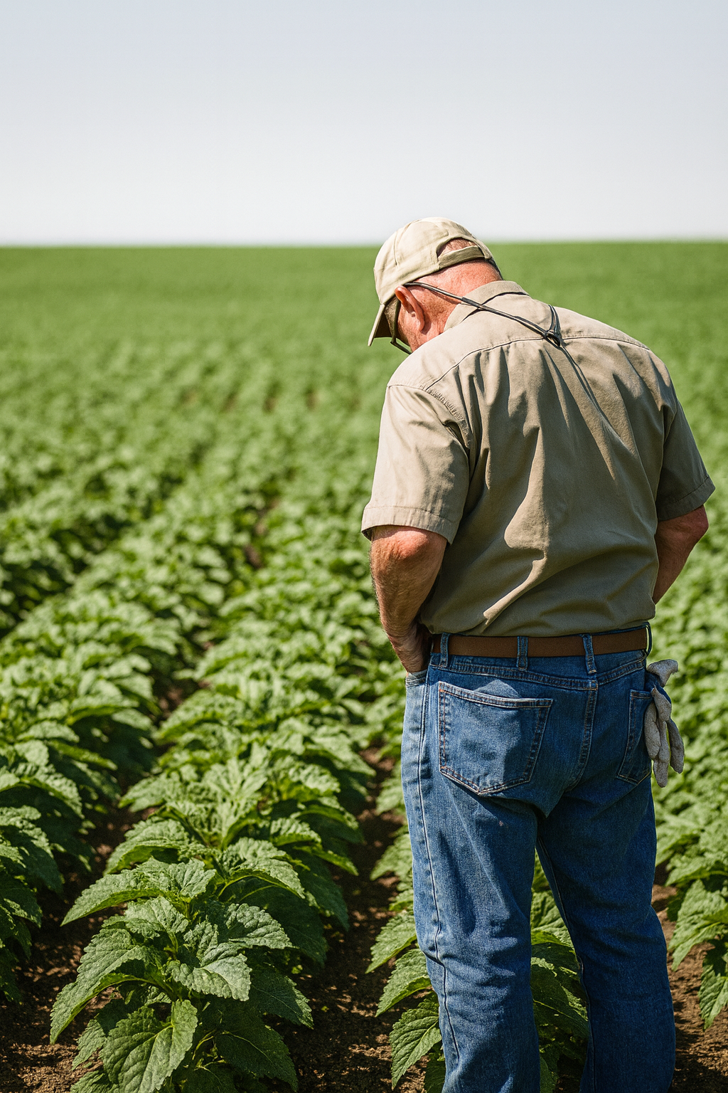 Agriculteur marocain avec JANAT BIO AGRI