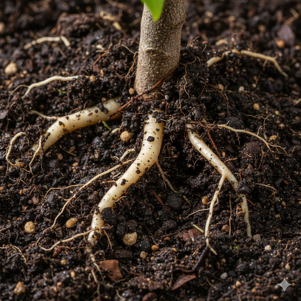 Amélioration du sol avec acides humiques